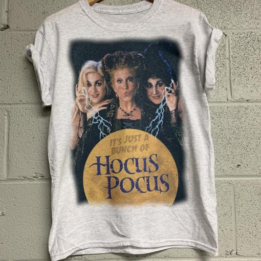 Vintage Just a Bunch of Hocus Pocus Halloween t shirt RF