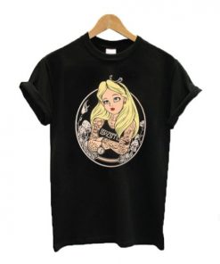 Alice in wonderland tattoo t shirt RF