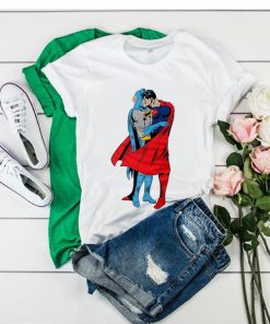 Batman VS Superman Kissing t shirt RF