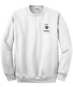 Bee Happy Pocket Print Sweatshirt RF