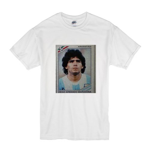 Diego Maradona Argentina tshirt RF