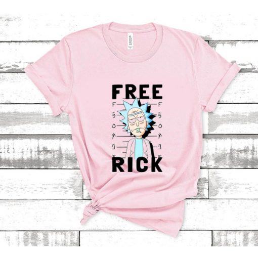 Free Rick and Morty tshirt RF