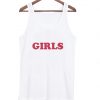 Girls Font Tank Top RF