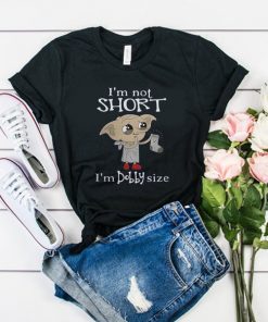 I'm not short I'm Dobby size Harry Potter t shirt RF