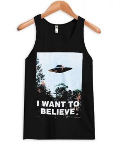 Josh Dun I Want To Believe UFO Tank Top RF