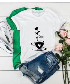 Love Coffee tshirt RF