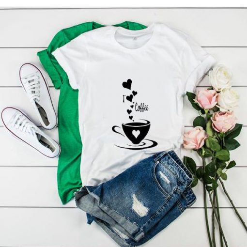 Love Coffee tshirt RF