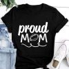 Proud Mom Football t shirt RF