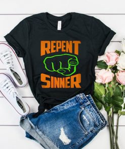 REPENT SINNER Punch t shirt RF