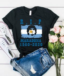 Rip Diego Maradona 1960 2020 t shirt RF