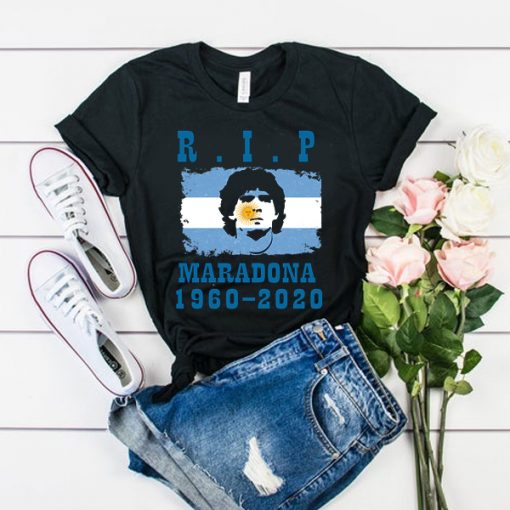 Rip Diego Maradona 1960 2020 t shirt RF