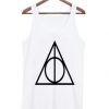 The Deathly Hallows Logo Harry Potter Tank Top RF