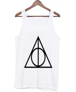 The Deathly Hallows Logo Harry Potter Tank Top RF