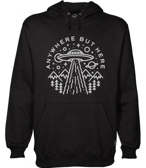 Anywhere But Here Alien Hoodie RF