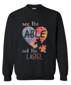 Autism See Able Sweatshirt RF