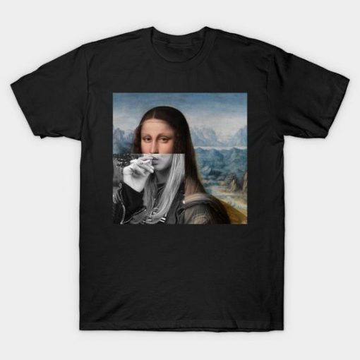 Bad Bitch Monalisa t shirt RF