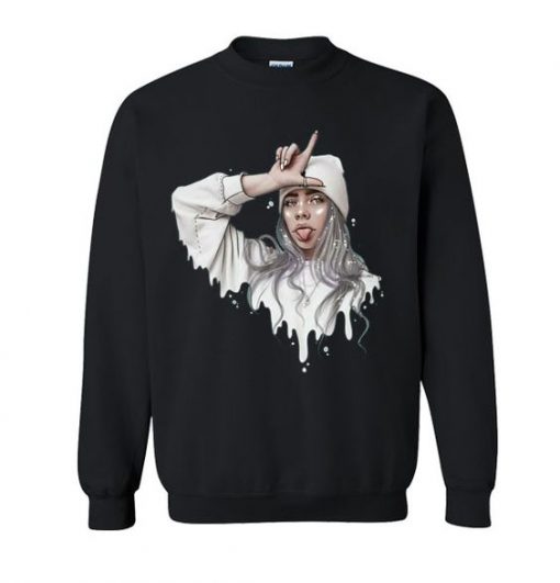 Billie Eilish Art sweatshirt RF