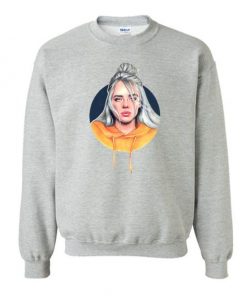 Billie Eilish Cartoon Art sweatshirt RF