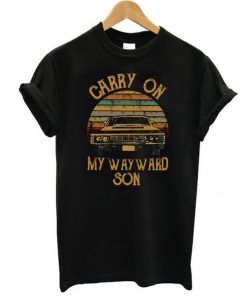 Carry On My Wayward Son t shirt RF