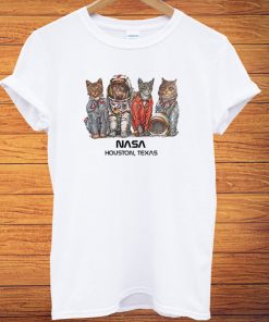 Cat Space Nasa t shirt RF