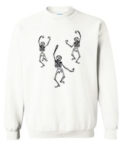 Dancing Skeleton Sweatshirt RF