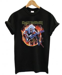 Eddie Bass Iron Maiden t shirt RF