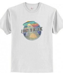 I Want To Believe t shirt RF