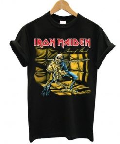 Iron Maiden Piece of Mind t shirt RF