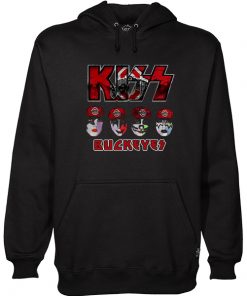 KISS Hotter Than Hell Ohio State Buckeyes Hoodie RF