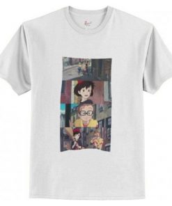 Kiki’s Delivery Service Tower Collage t shirt RF