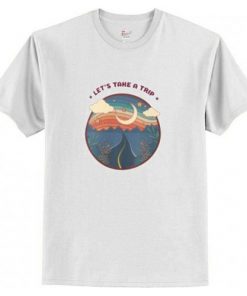 Lets Take A Trip’ Retro t shirt RF