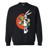 Looney Tunes Characters Featuring Bugs Bunny Black Sweatshirt RF