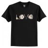 Love baseball Print t shirt RF