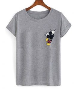 Mickey Mouse Climbing t shirt RF