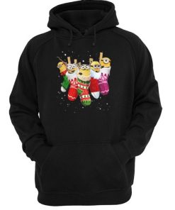 Minions Christmas hoodie RF