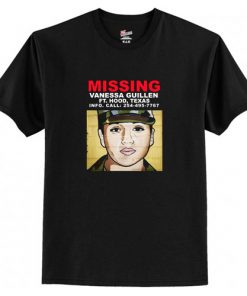 Missing Vanessa Guillen Mural t shirt RF