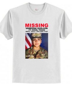 Missing Vanessa Guillen t shirt RF