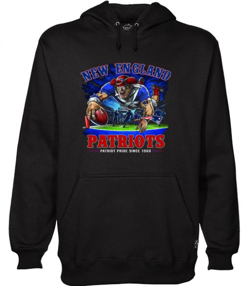 NFL New England Patriots End Zone Hoodie RF