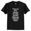 Say Their Names – Black Lives Matter t shirt RF