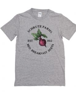 Schrute Farms Est 1812 Bed Breakfast Beets t shirt RF