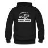 Support Wildlife Raise Boys Mom Hoodie RF