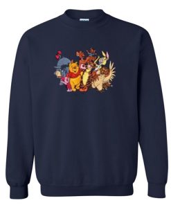 Vintage Winnie The Pooh And Friends Sweatshirt RF