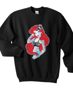 Ariel Daddy's Lil Mermaid Tattoo sweatshirt RF