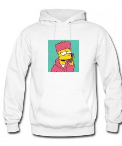 Bart Simpson Calling Hoodie KM