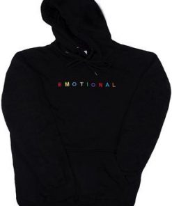 Black Emotional Hoodie KM