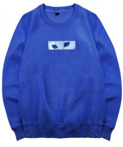 Blue Cat Eyes Sweatshirt