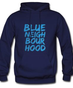 Blue meigh bour hood hoodie KM