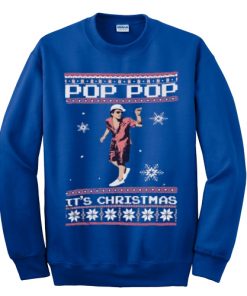 Bruno Mars Pop Pop It's Christmas sweatshirt RF