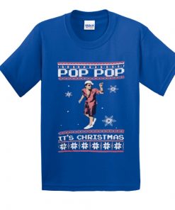 Bruno Mars Pop Pop It's Christmas t shirt RF