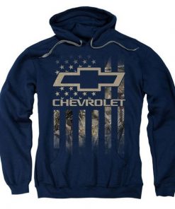 Chevrolet Camo Flag Pullover hoodie RF